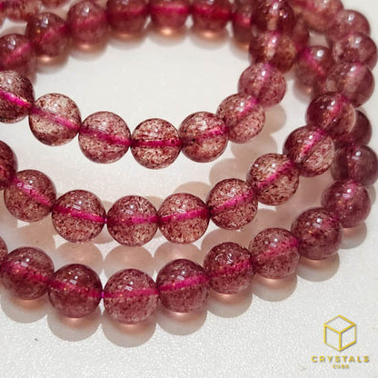 Strawberry Quartz**** Bracelet - 6.8mm