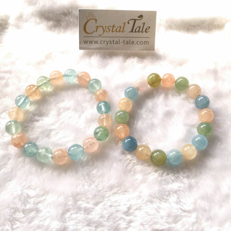 Beryl* (Aquamarine & Morganite) Bracelet