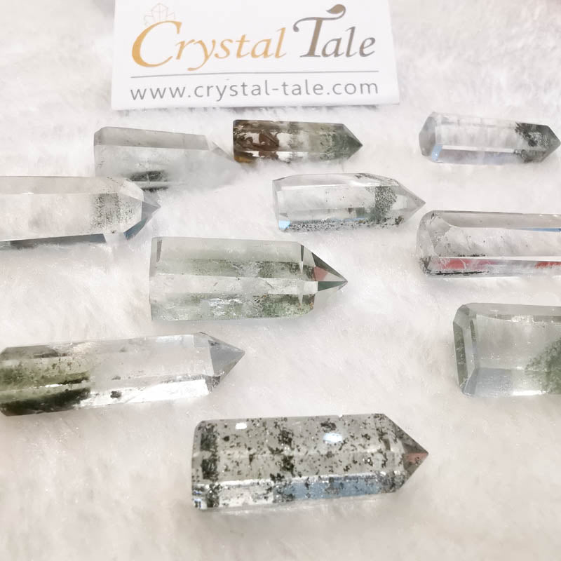 Green Phantom Quartz Mini Points