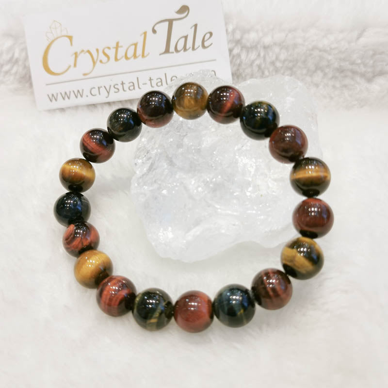 Tiger's Eye Bracelet - Mixed Colour