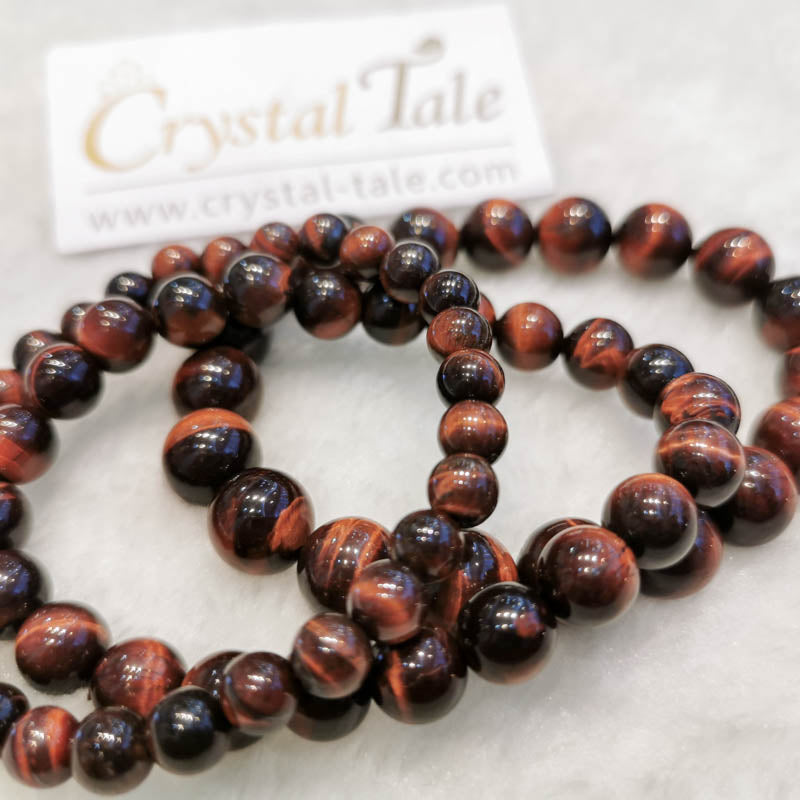 Tiger's Eye Bracelet - Red