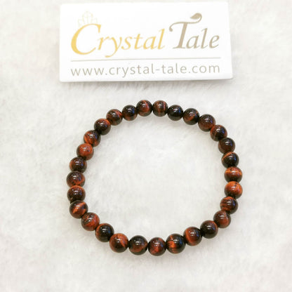 Tiger's Eye Bracelet - Red