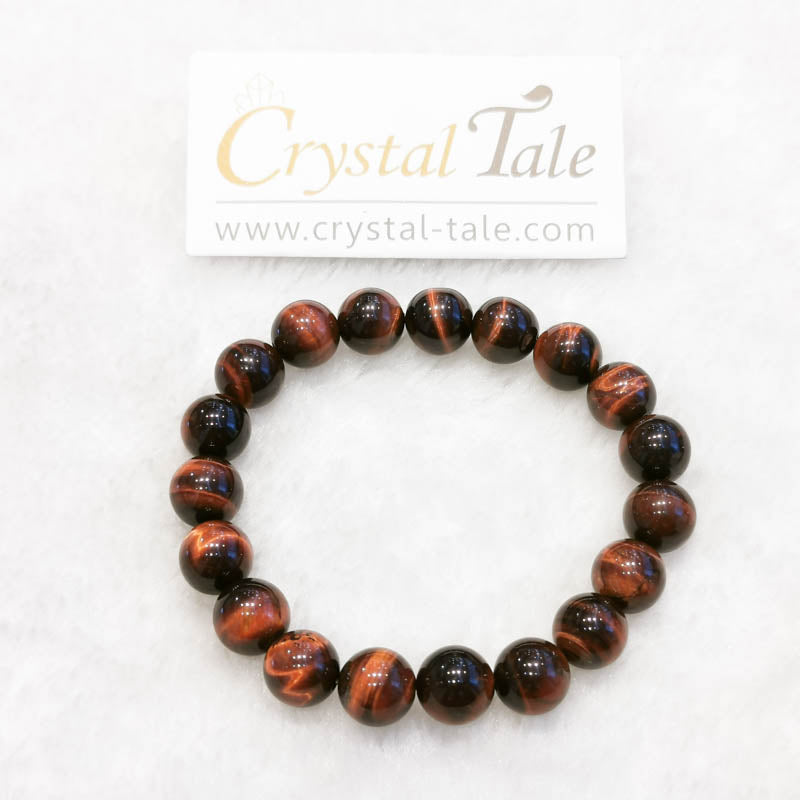 Tiger's Eye Bracelet - Red