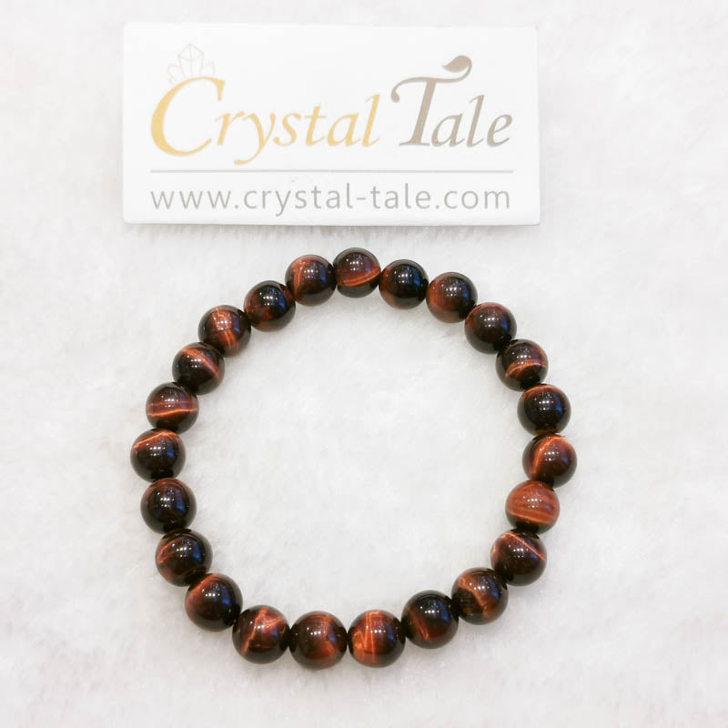 Tiger's Eye Bracelet - Red