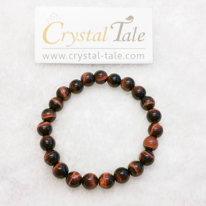 Tiger's Eye Bracelet - Red