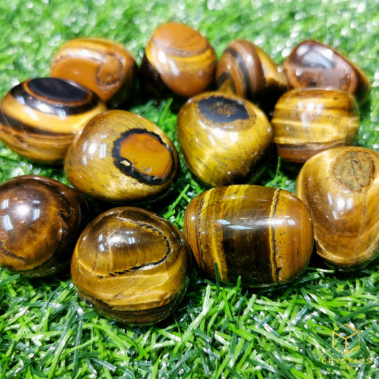 Tiger's Eye Tumble - Premium