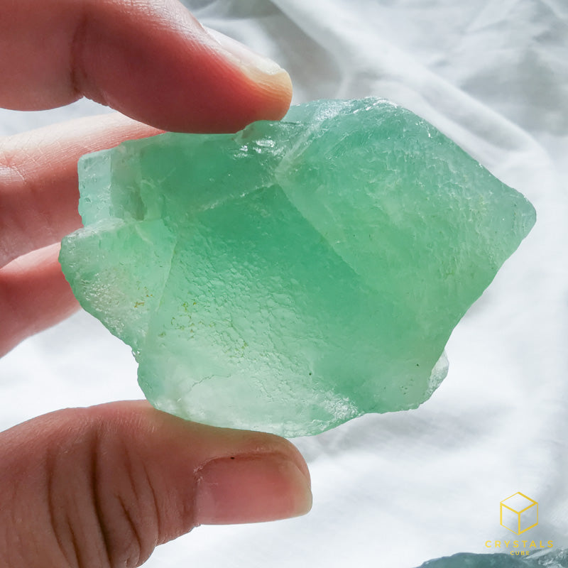 Fluorite (Blue-Green) Raw - Grab size