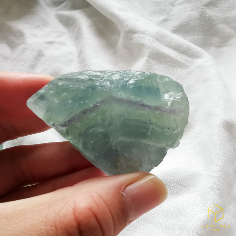 Fluorite (Blue-Green) Raw - Grab size