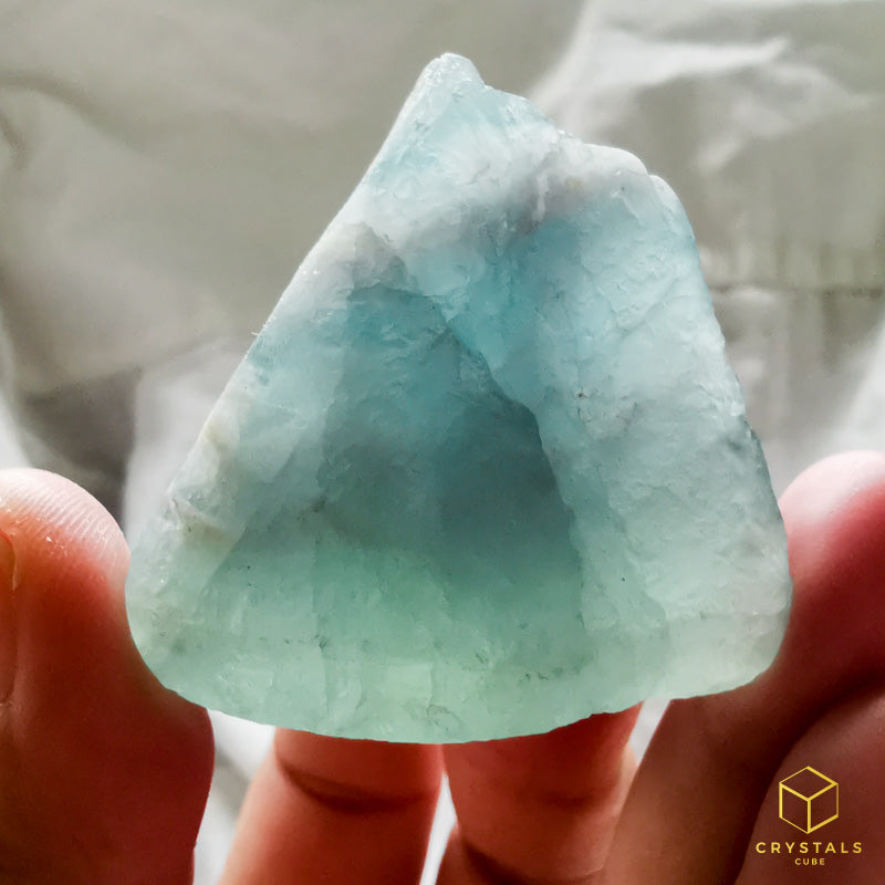 Fluorite (Blue-Green) Raw - Grab size