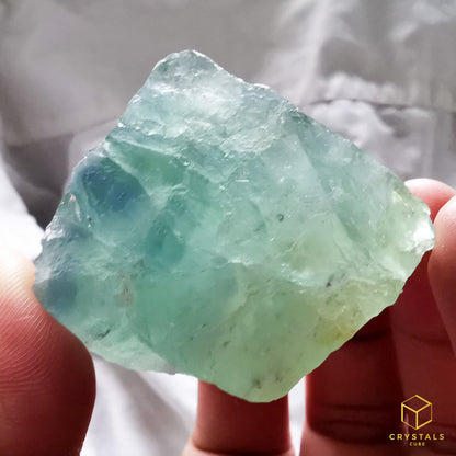 Fluorite (Blue-Green) Raw - Grab size