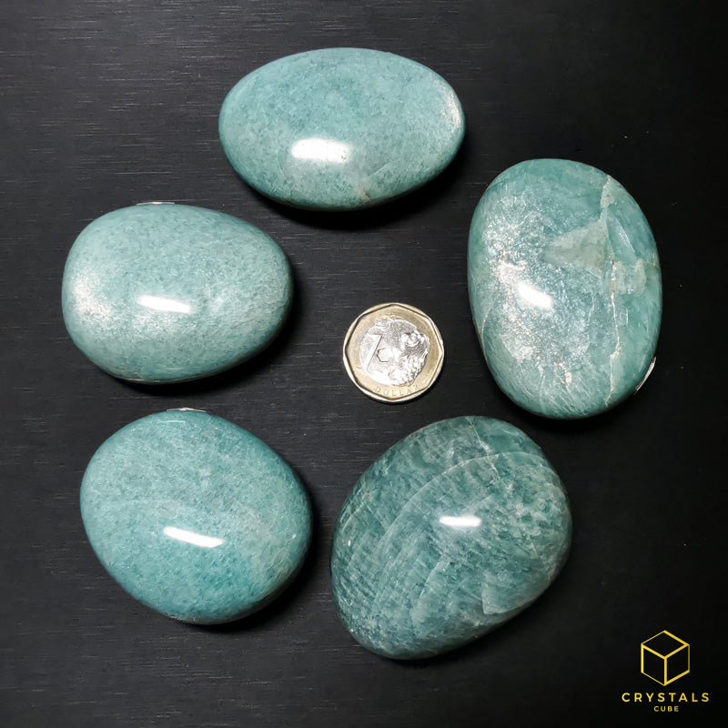 Amazonite Palm Stone