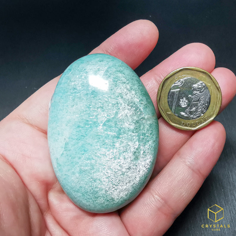 Amazonite Palm Stone