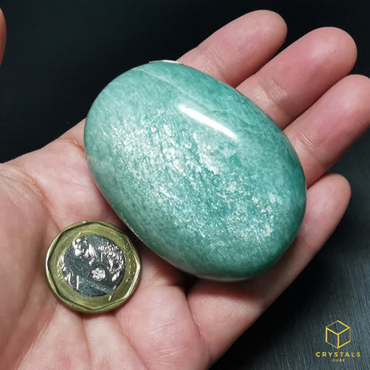 Amazonite Palm Stone