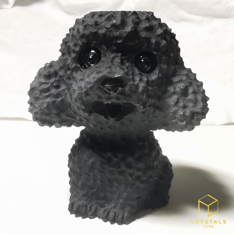 Black Obsidian Dog (Poodle)