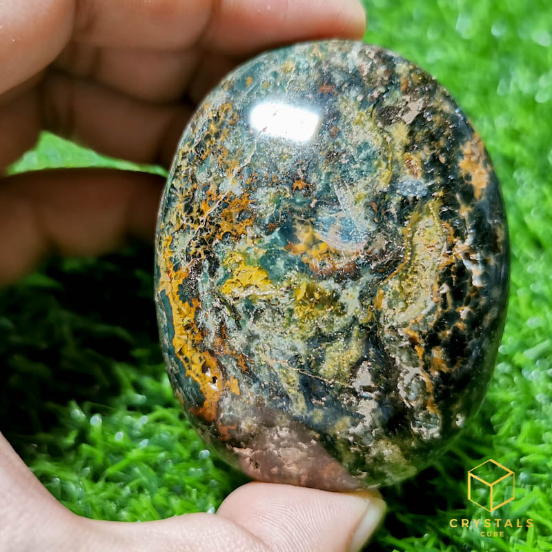 Ocean Jasper Palm Stone