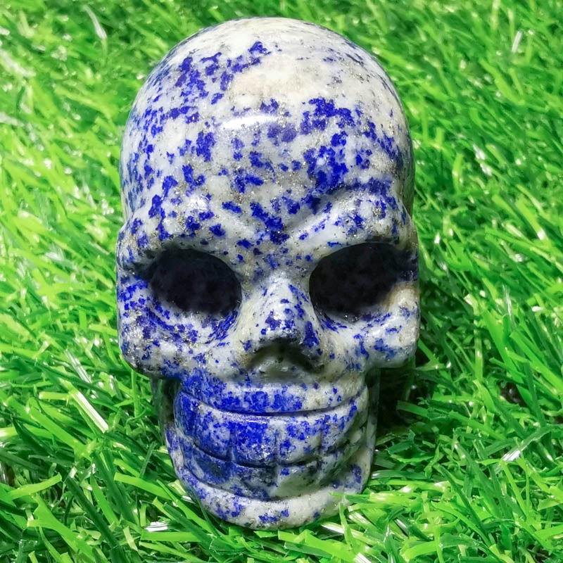 Lapis Lazuli Skull