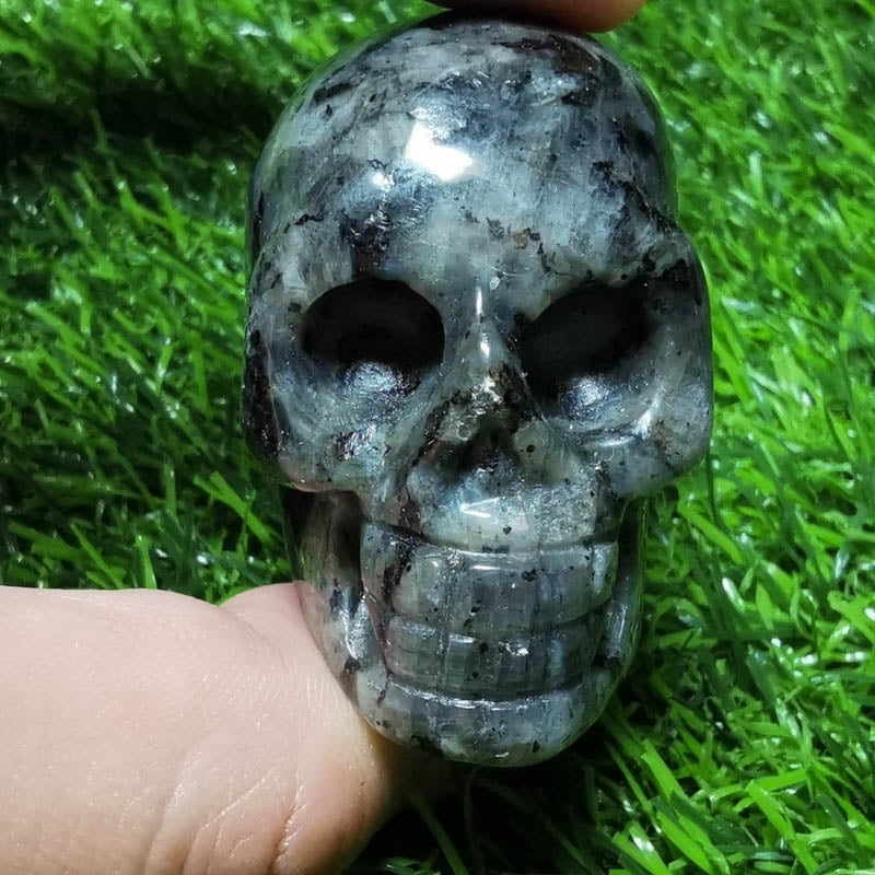 Labradorite Skull