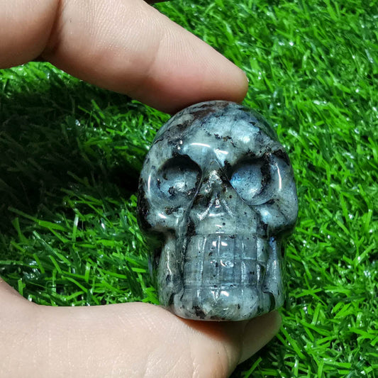 Labradorite Skull