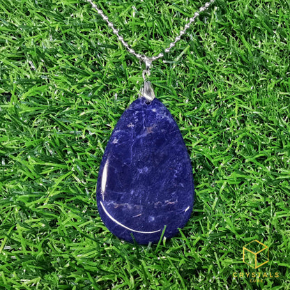 Sodalite Teardrop Pendant - Big