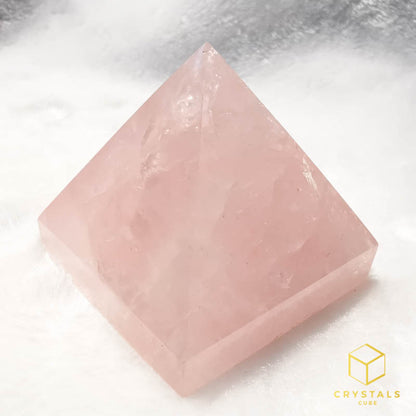 Rose Quartz Pyramid