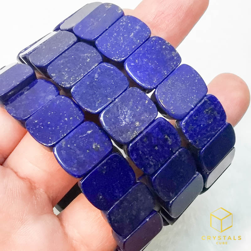 Lapis Lazuli Flat Bracelet