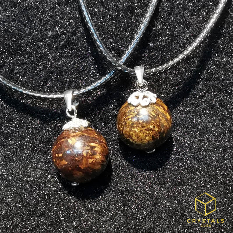 Bronzite Pendant