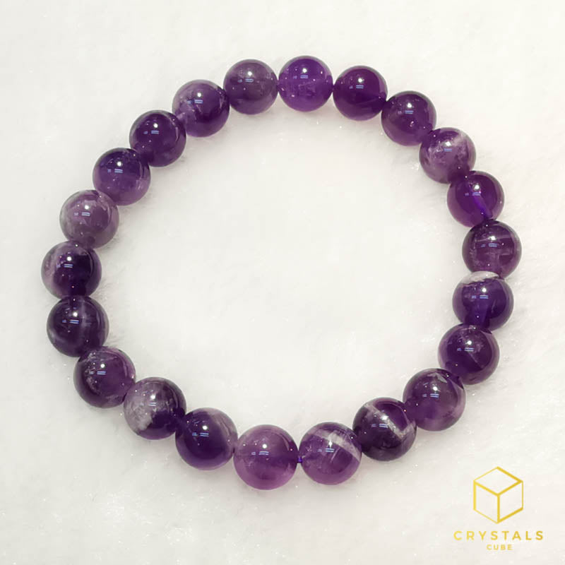 Chervon Amethyst Bracelet