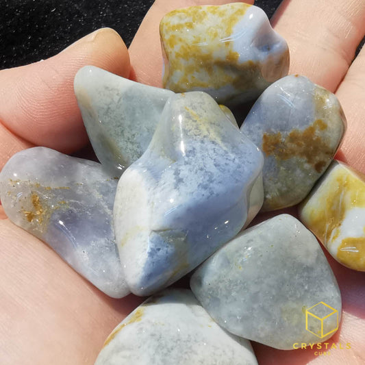 Blue Chalcedony Tumble