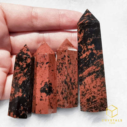 Mahogany Obsidian Point