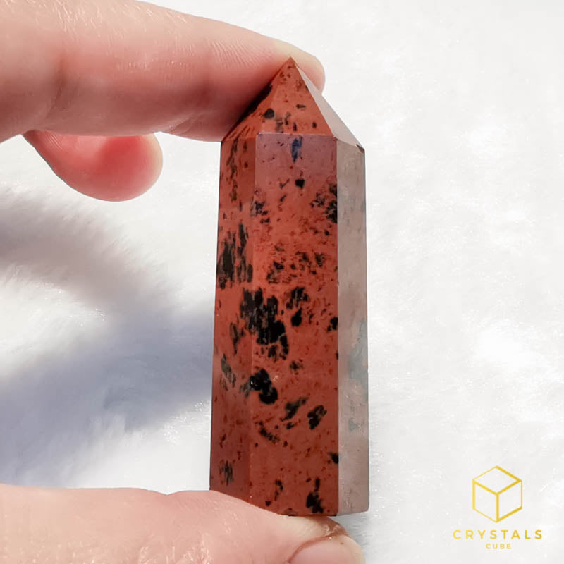 Mahogany Obsidian Point