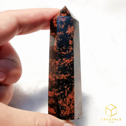 Mahogany Obsidian Point