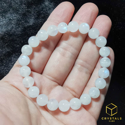 Rainbow Moonstone* Bracelet