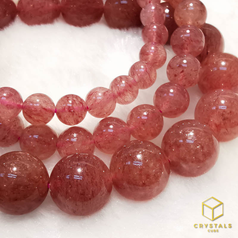 Strawberry Quartz Bracelet