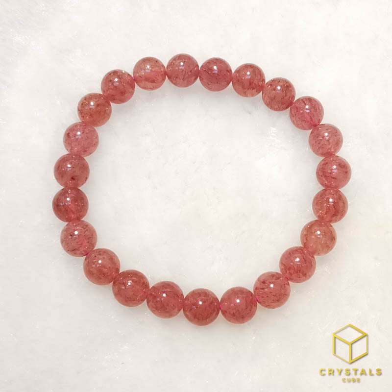 Strawberry Quartz Bracelet