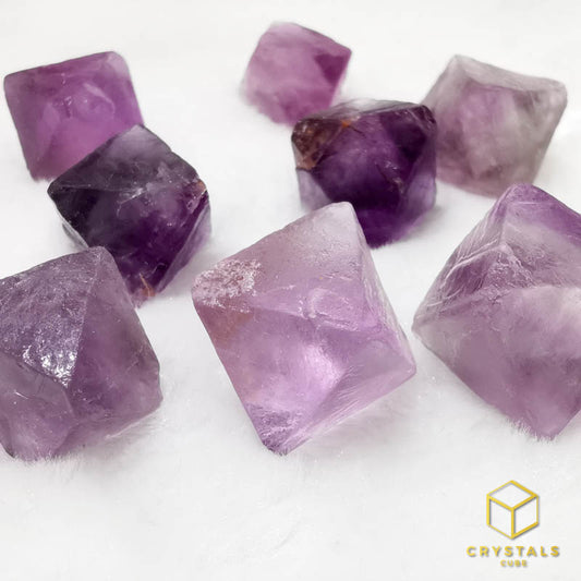 Fluorite (Purple) Diamond Raw