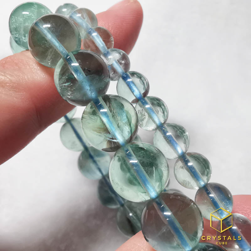 Fluorite** Bracelet (Blue)