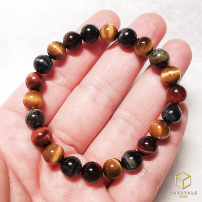 Tiger's Eye Bracelet - Mixed Colour