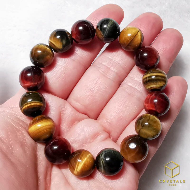 Tiger's Eye Bracelet - Mixed Colour