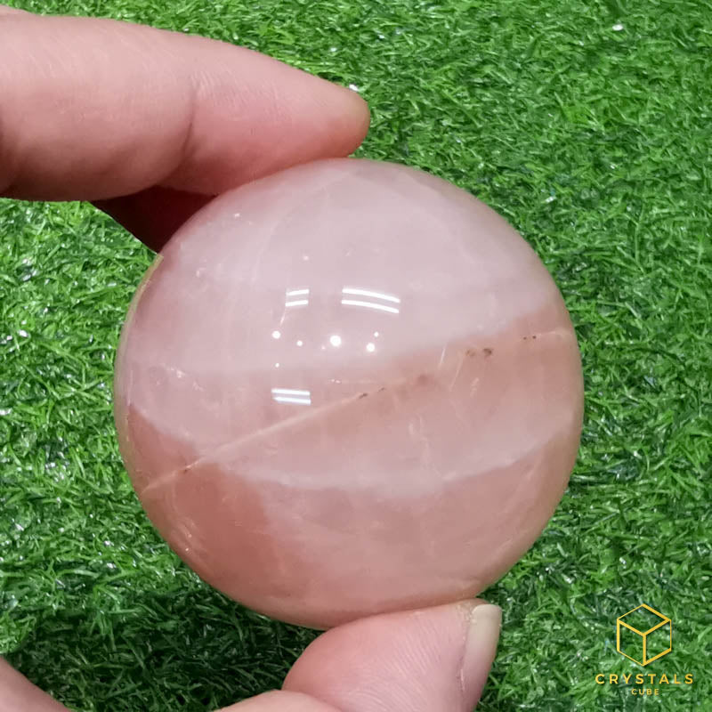 Rose Quartz* Sphere