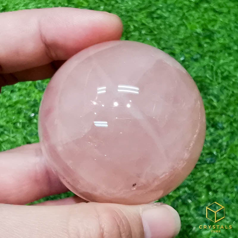 Rose Quartz* Sphere