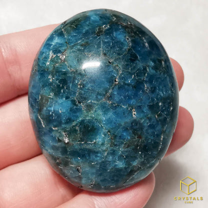 Apatite (Blue/Teal) Palm Stone