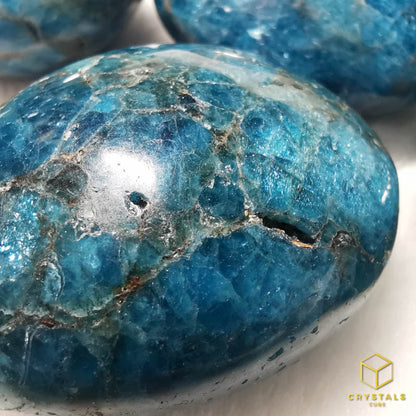 Apatite (Blue/Teal) Palm Stone