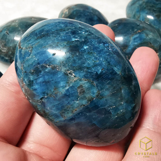 Apatite (Blue/Teal) Palm Stone