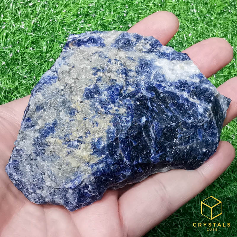 Sodalite Raw - Palm Size