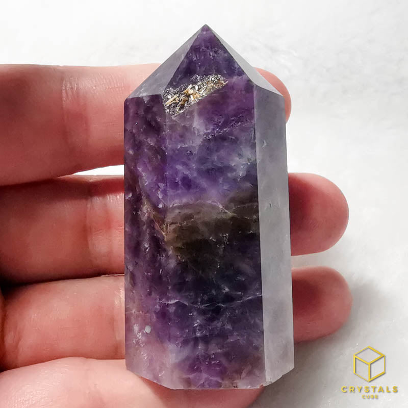 Chervon Amethyst Point - 5.6cm - 6.3cm