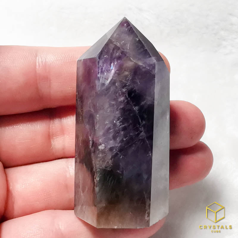 Chervon Amethyst Point - 5.6cm - 6.3cm