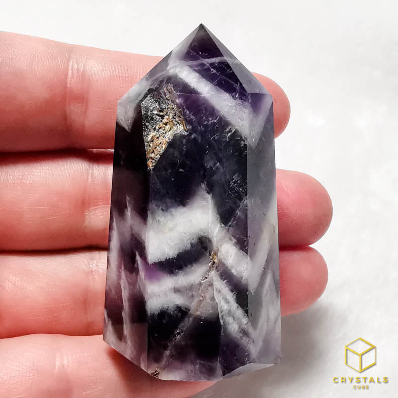 Chervon Amethyst Point - 5.6cm - 6.3cm