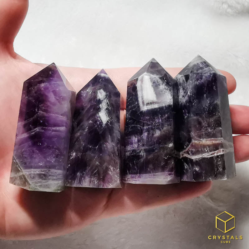 Chervon Amethyst Point - 5.6cm - 6.3cm