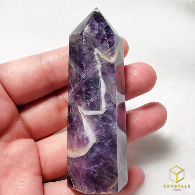 Chervon Amethyst Point - 8.2cm - 9.2cm