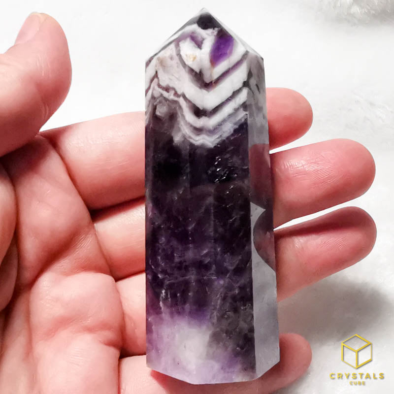 Chervon Amethyst Point - 8.2cm - 9.2cm